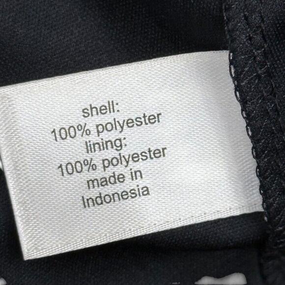 Lane Bryant Womens Black Short Sleeve Peplum Textured V-Neck Shirt Top NWT 26/28 - Picture 14 of 16